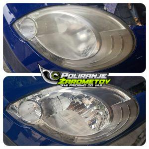 poliranje žarometov renault kangoo.