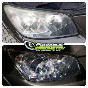 poliranje žarometov toyota.